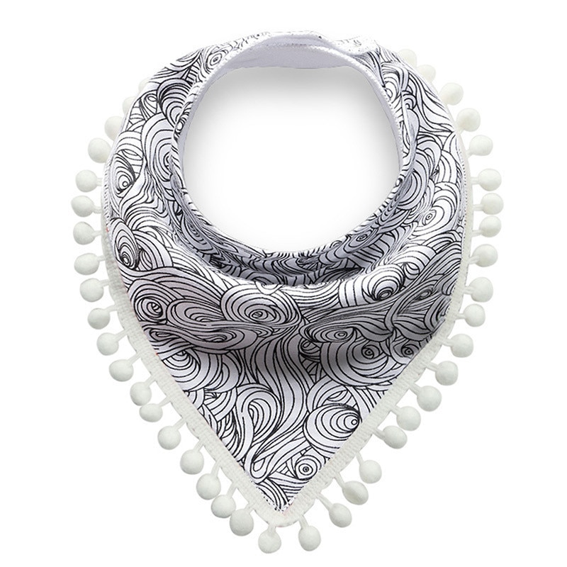 Colorful Triangular Baby Bib