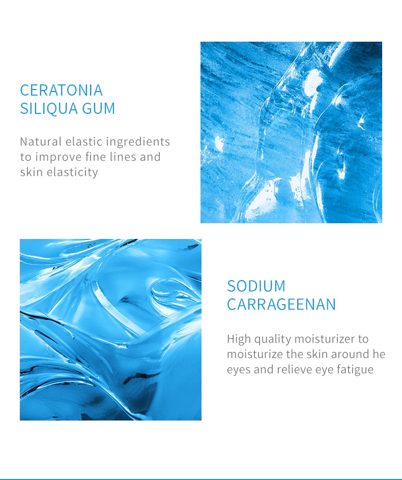 Anti Dark Circle Moisturizing Gel Eye Patches Set 60 Pcs