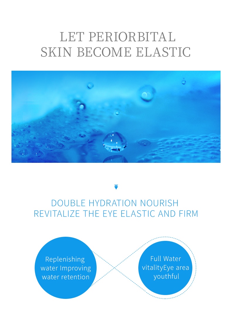 Anti Dark Circle Moisturizing Gel Eye Patches Set 60 Pcs