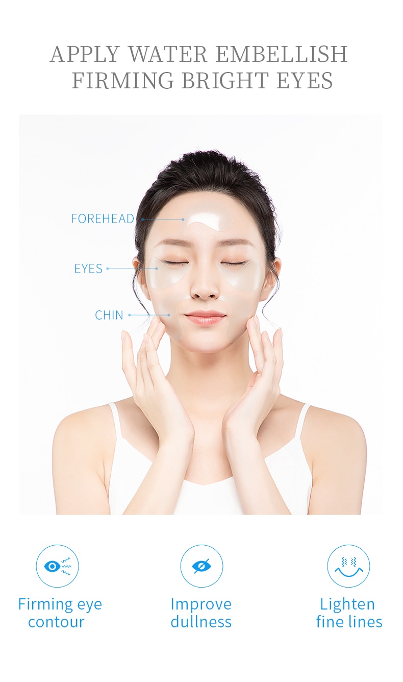 Anti Dark Circle Moisturizing Gel Eye Patches Set 60 Pcs