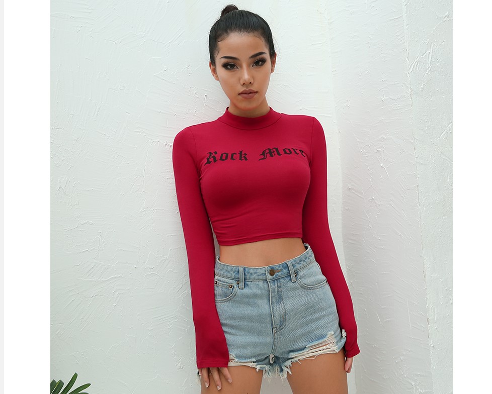 Women's Rock More Crop T-Shirt