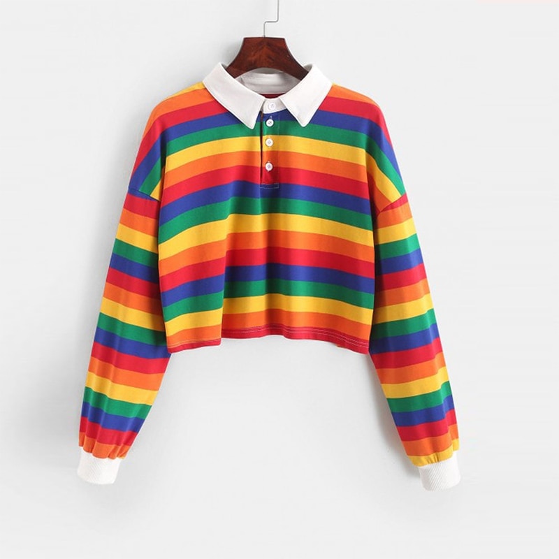 Women's Rainbow Sweatshirt
