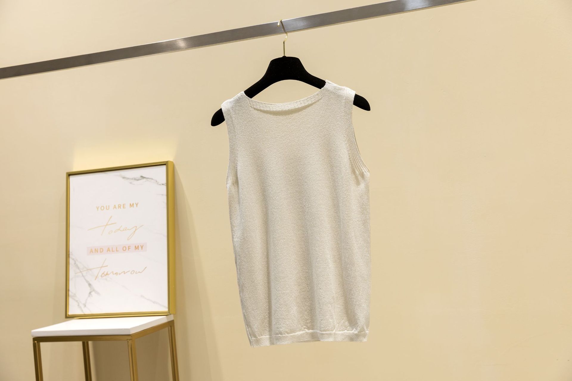 Women's Glitter Print Tank Top