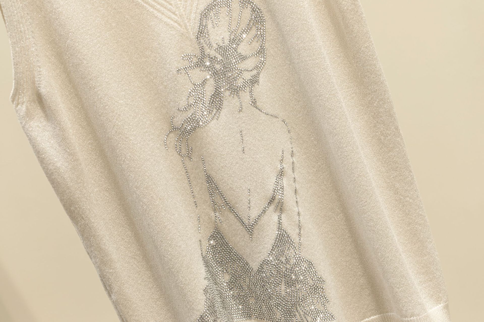 Women's Glitter Print Tank Top