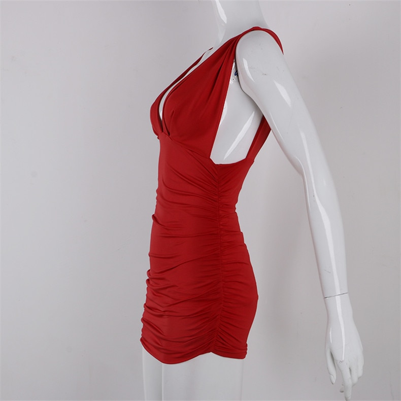 Off Shoulder Mini Bodycon Dress for Women