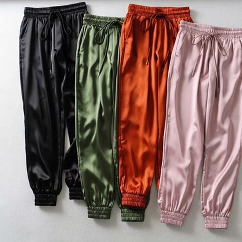 Women's Satin Joggers