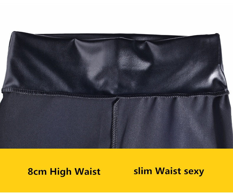 PU Leather High Waist Push Up Leggings PU Leather High Waist Push Up Leggings