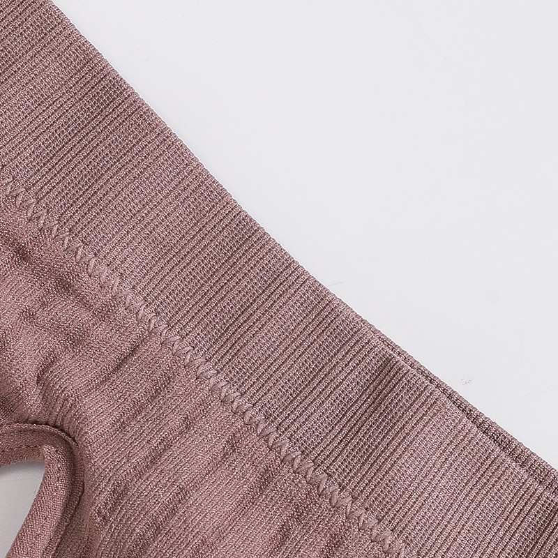 Women's Ribbed Fabric Seamless Bra