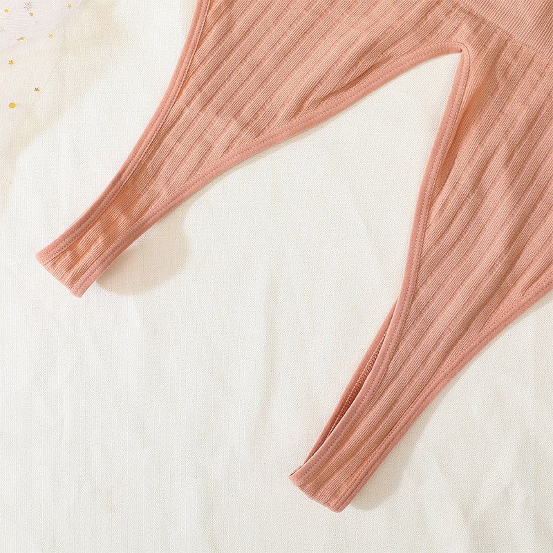 Women's Ribbed Fabric Seamless Bra