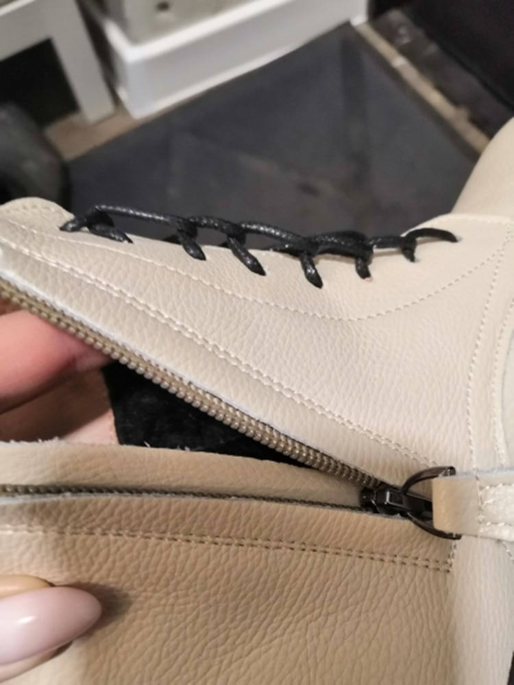 Women's Fashion Trendy Style Leather Boots