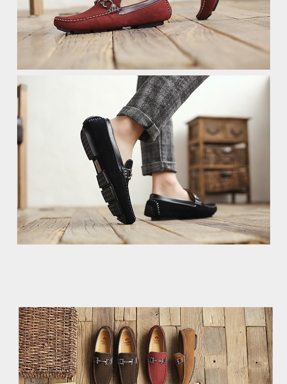 Men's Slip-On Vintage Loafers