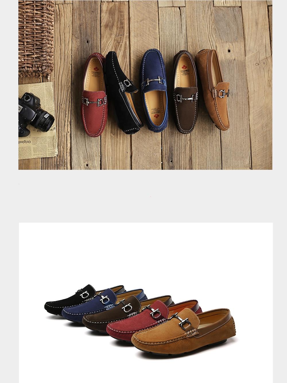 Men's Slip-On Vintage Loafers