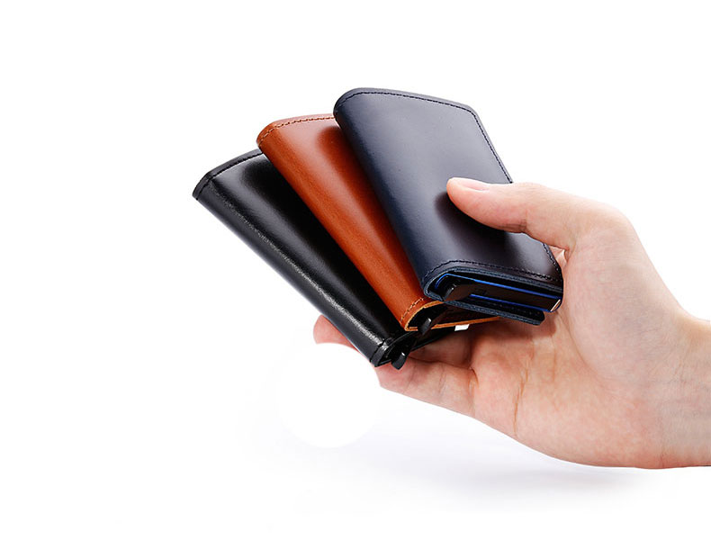 Men's RFID Protected Genuine Leather Wallet