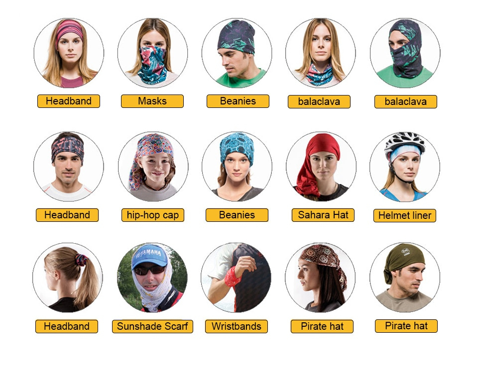 Men's Polyester Printed Balaclava