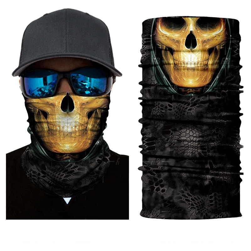 Men's Polyester Printed Balaclava