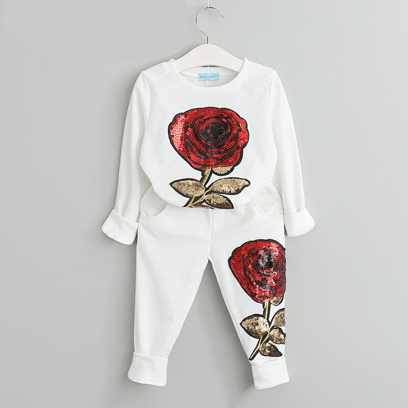 Girl's Sports Bright Cotton Clothes Set (Copy)