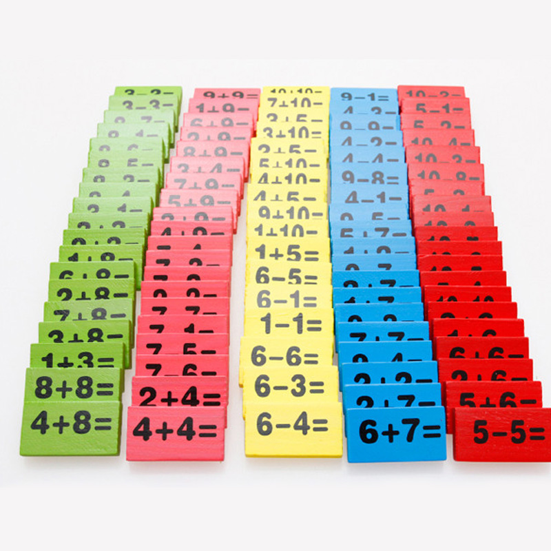 Math Domino Set