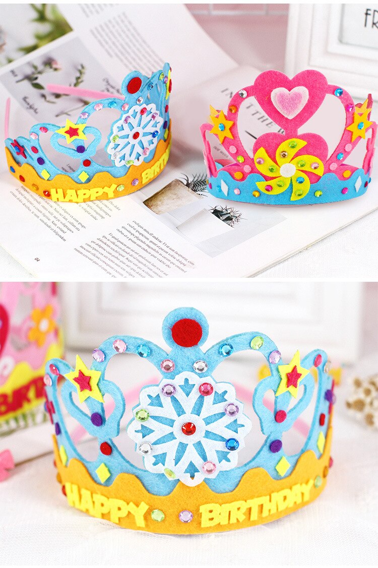 DIY Paper Crown Crafting