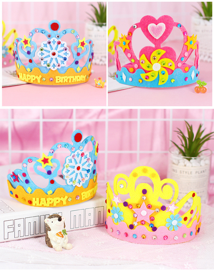 DIY Paper Crown Crafting