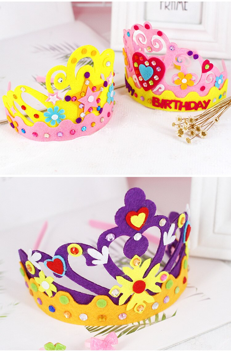 DIY Paper Crown Crafting