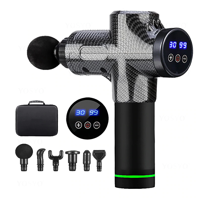 LCD Display Pain Relief Massage Gun LCD Display Pain Relief Massage Gun