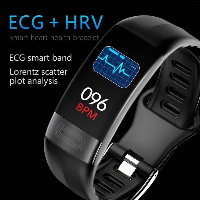 HR Monitor Smart Bracelet for iOS / Android Phones