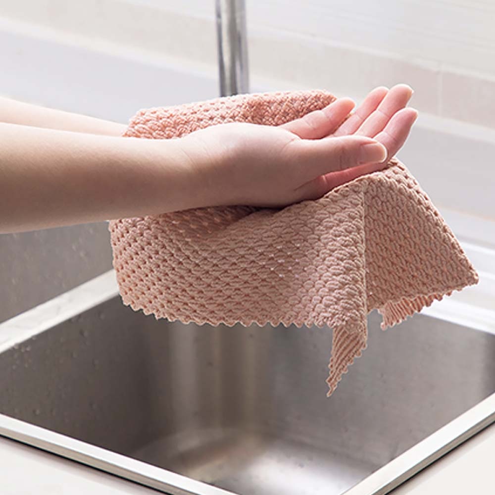 Soft Super Absorbent Microfiber Cleaning Kitchen Towel