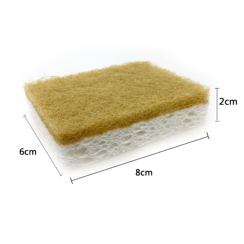 Wood Pulp Kitchen Sponge 5 Pcs Set