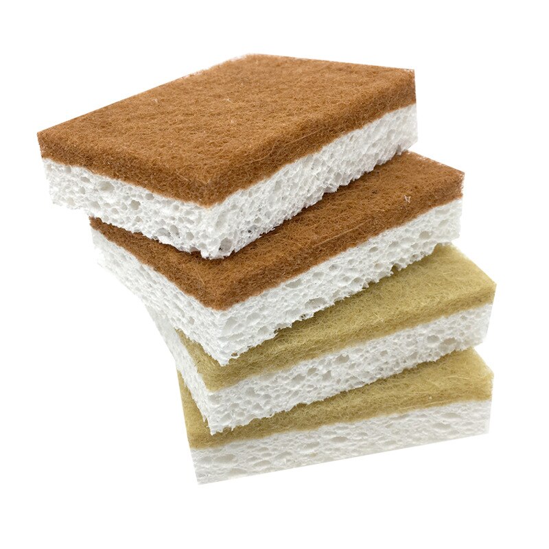 Wood Pulp Kitchen Sponge 5 Pcs Set