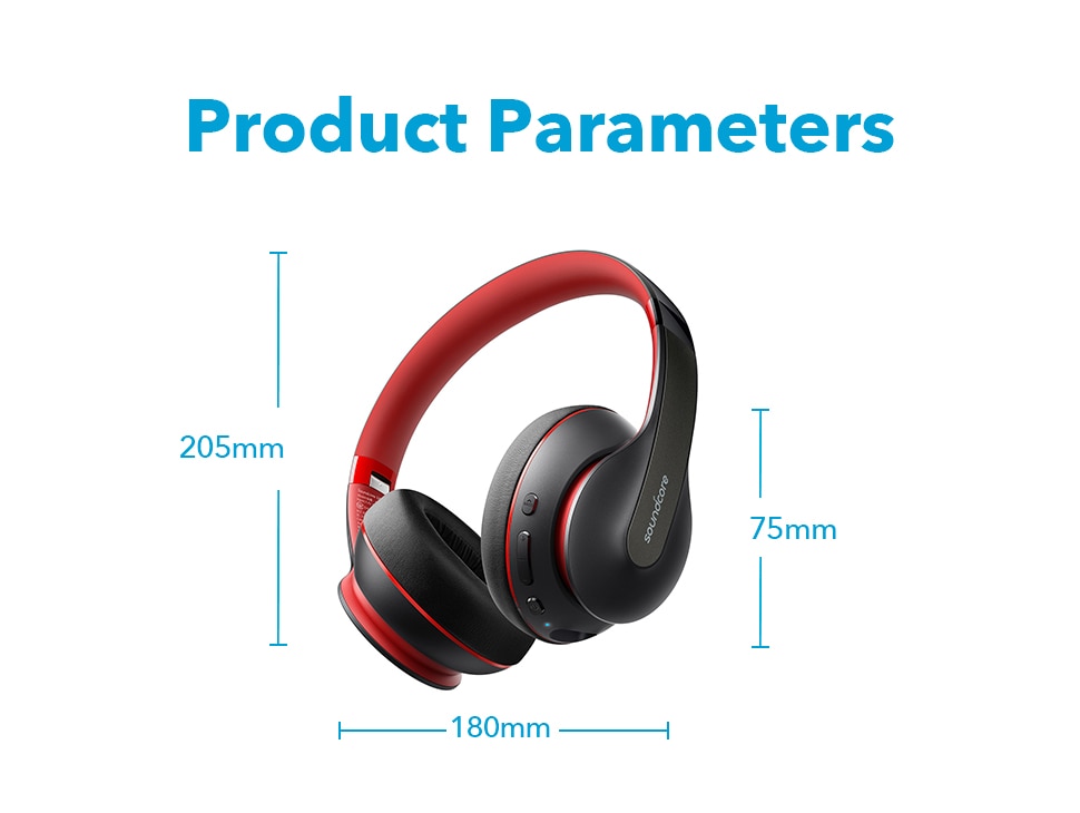 Wireless Bluetooth Headphones with 60-Hour Playtime Wireless Bluetooth Headphones with 60-Hour Playtime