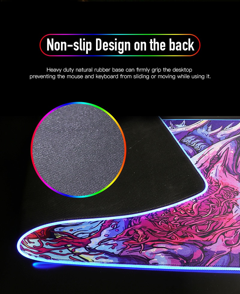 Stylish Colorful LED Mouse Pad