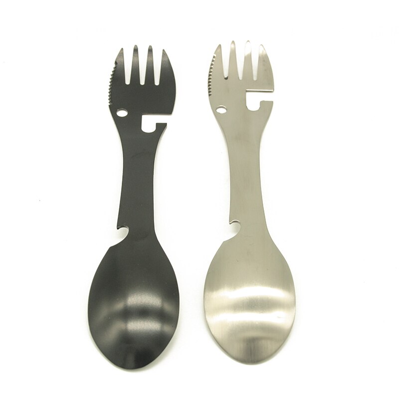 Multifunction Stainless Steel Cutlery for Car Camping
