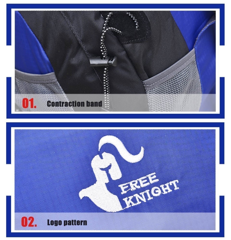 50L Waterproof Camping Backpack