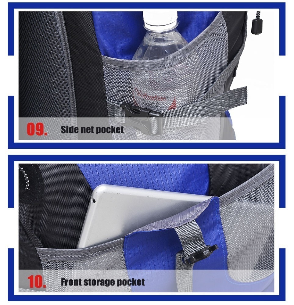 50L Waterproof Camping Backpack