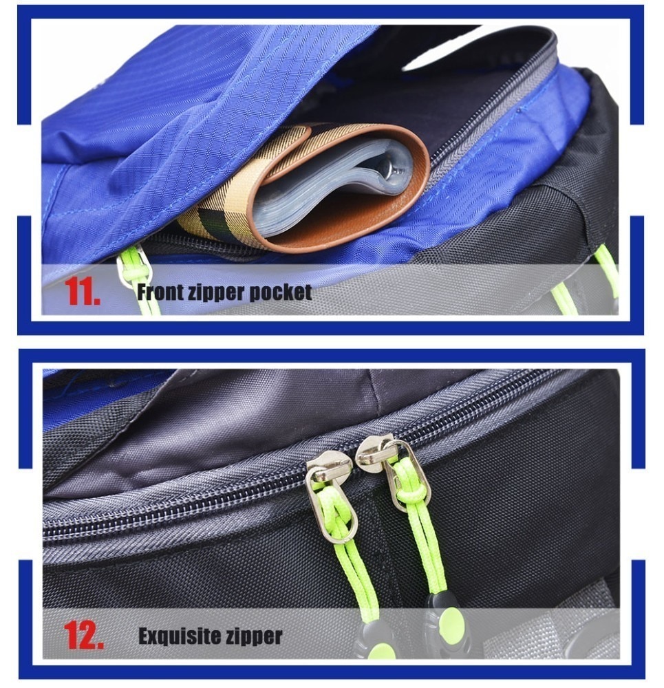 50L Waterproof Camping Backpack