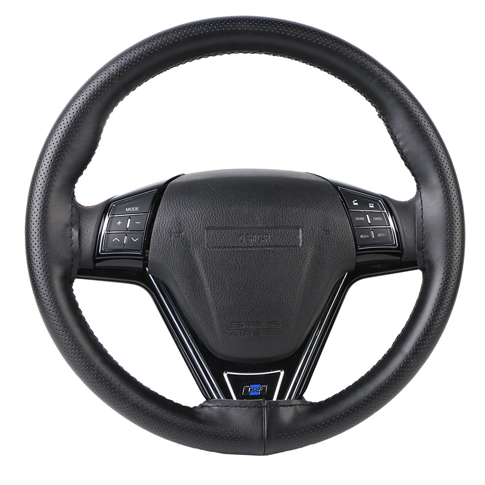Genuine Leather Steering Wheel Cover