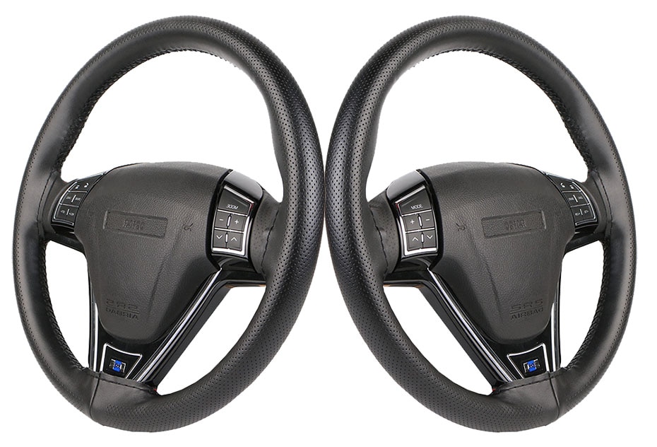 Genuine Leather Steering Wheel Cover