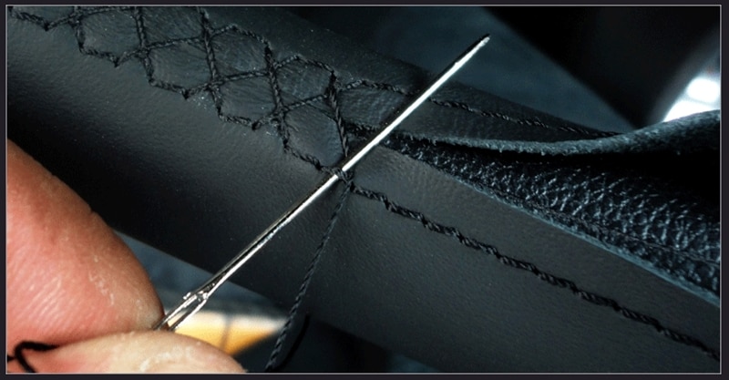 Artific Leather Steering Wheel Cover