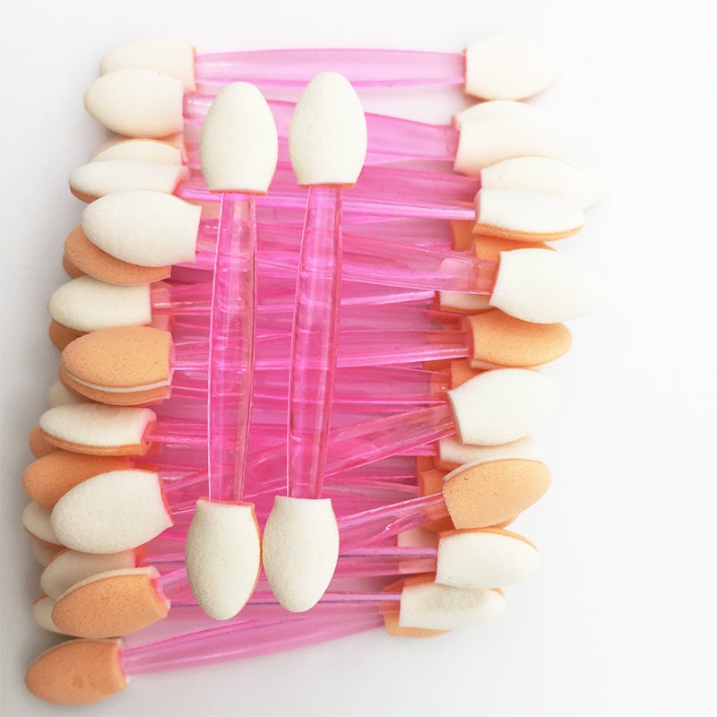 Sponge Shadow Applicators Set, 50 Pcs