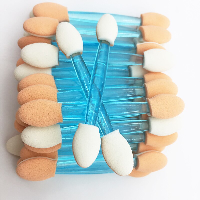 Sponge Shadow Applicators Set, 50 Pcs