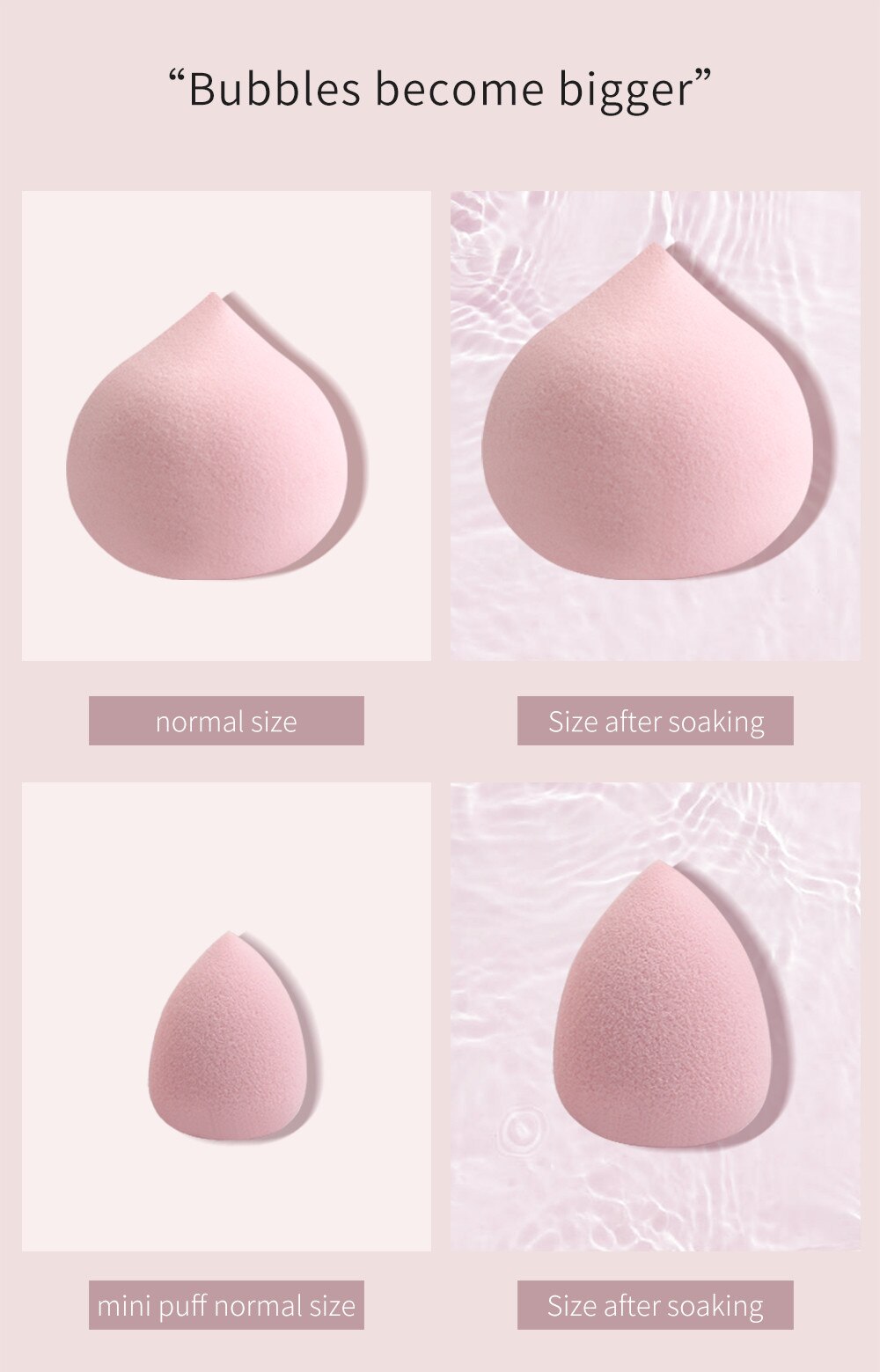Makeup Sponge 5 Pcs Set