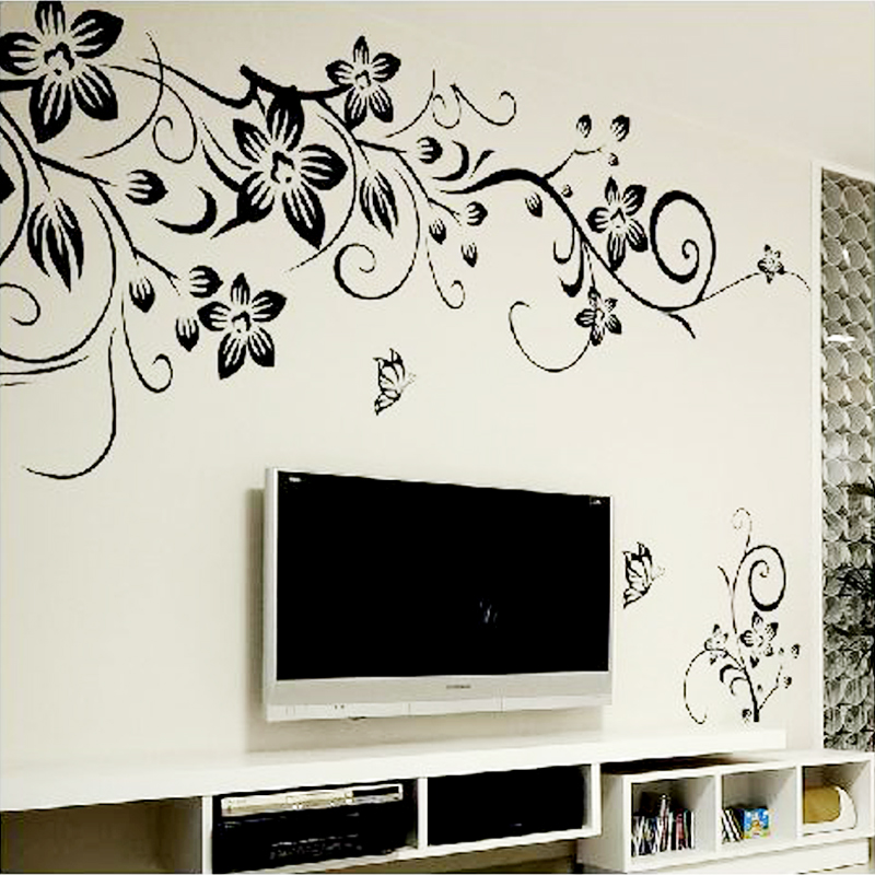 Romantic Sakura Flower Wall Sticker