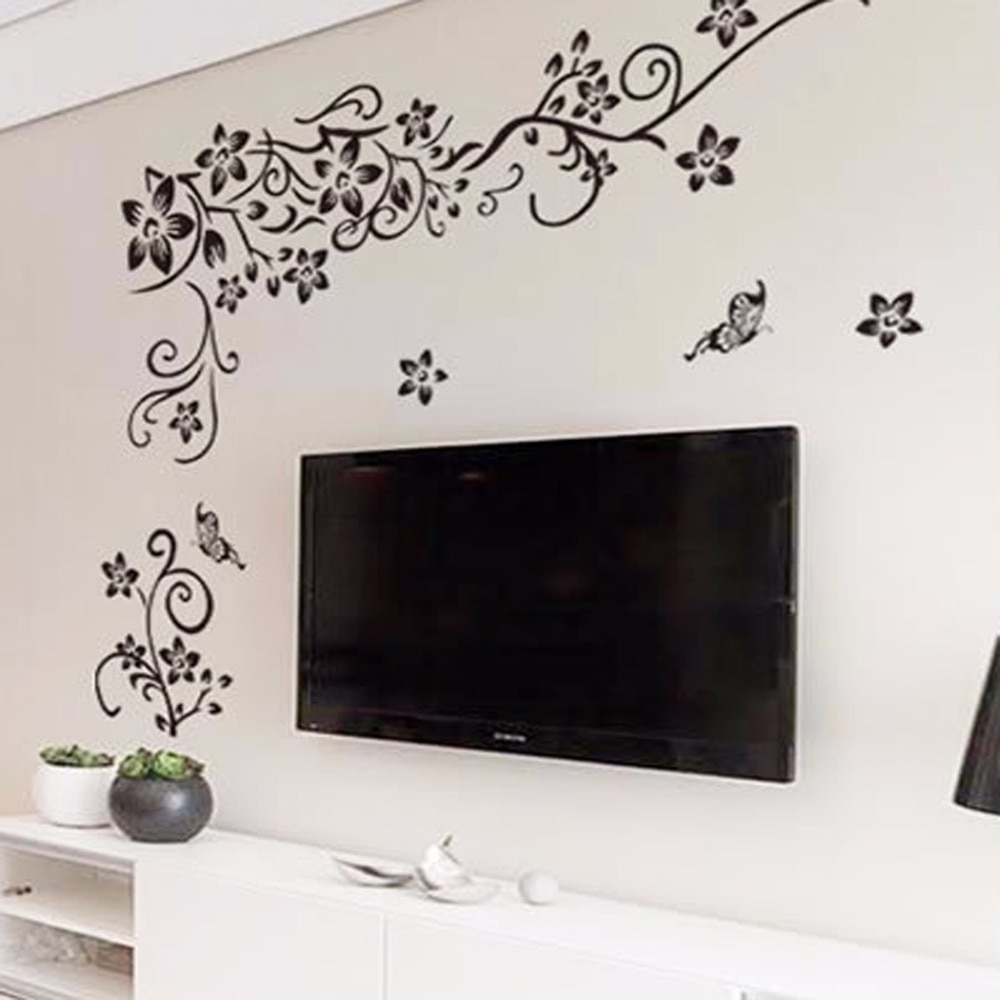 Romantic Sakura Flower Wall Sticker