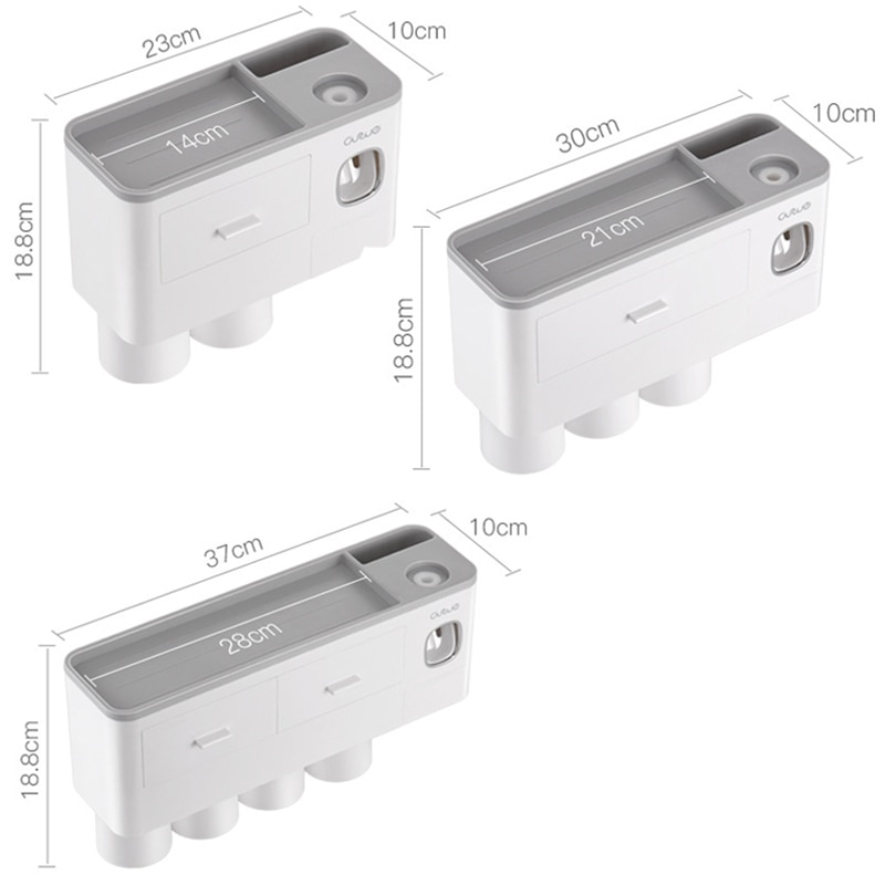 Wall Mounted Toothbrush Holder Bathroom Accessories