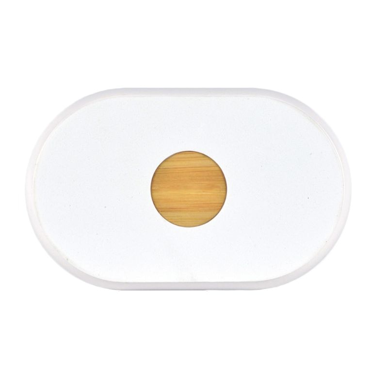Natural Bamboo Soap Dish with Lid