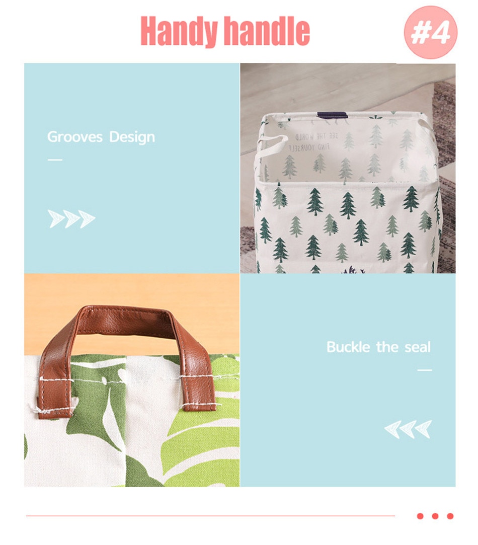 Home Folding Laundry Basket