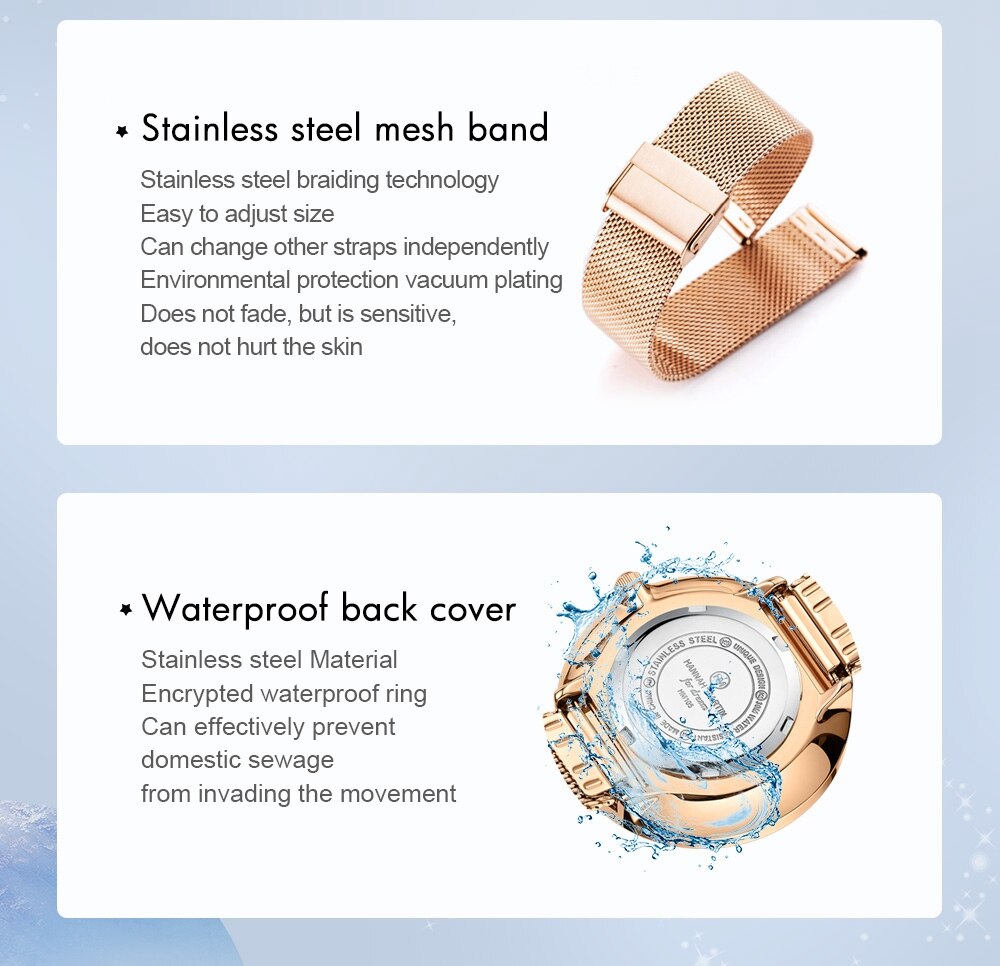 Women's Stars and Moon Quartz Watches